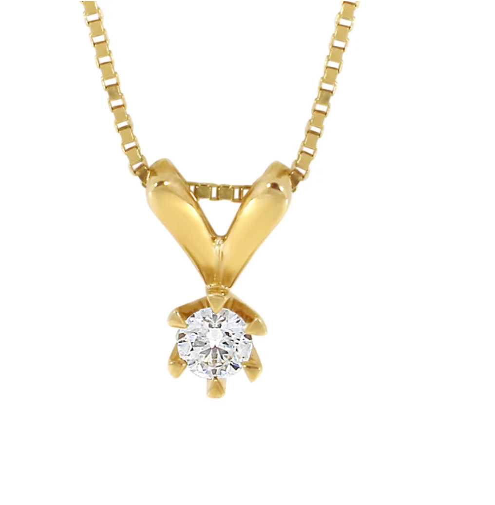 Enstenssmykke "Victoria" 0.25ct TW SI