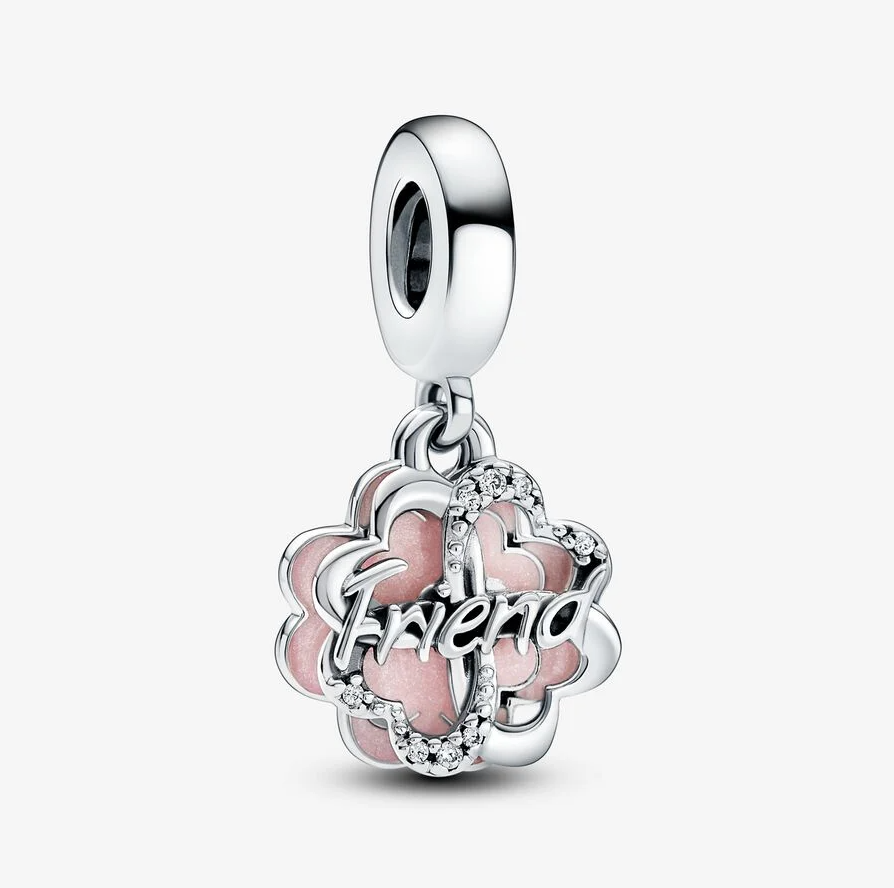 Pandora firkløver vennskap charm