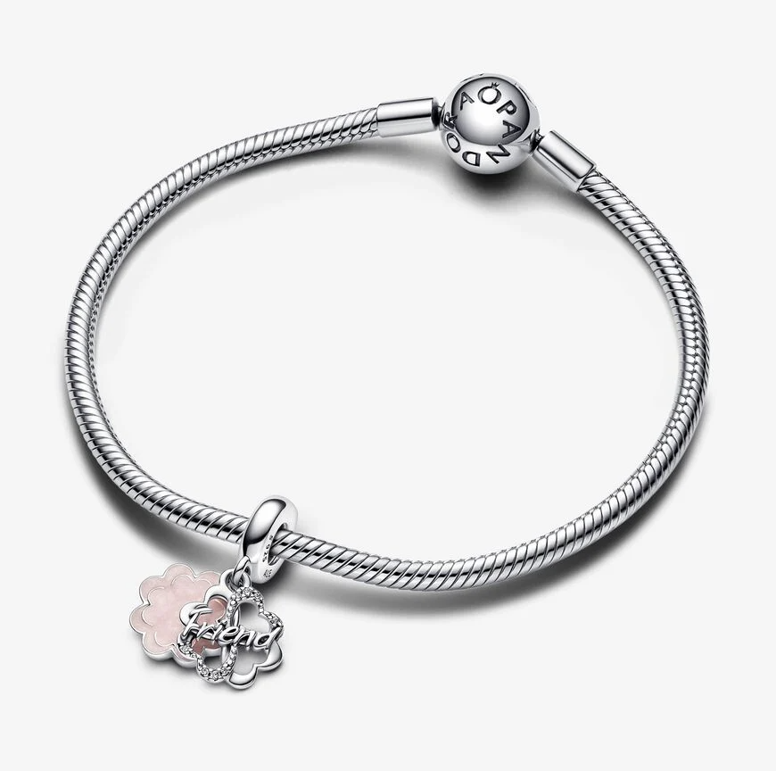 Pandora firkløver vennskap charm