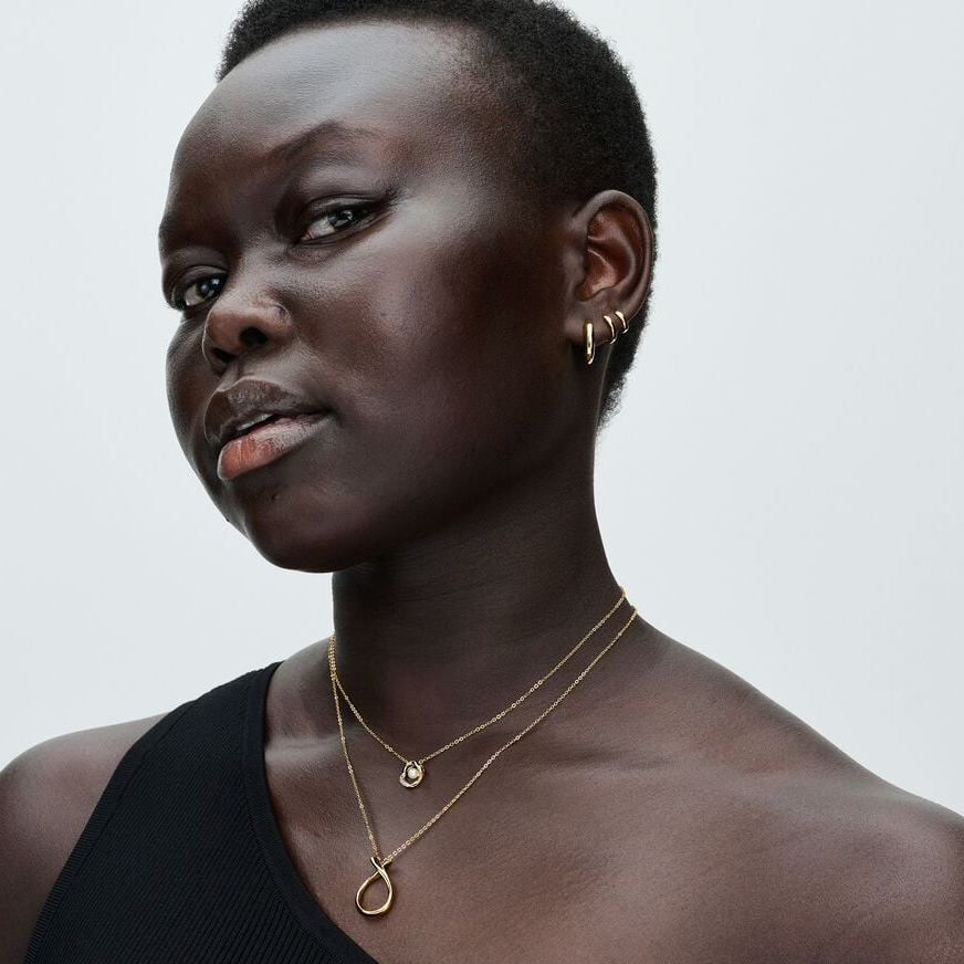 Pandora huggie øreringer