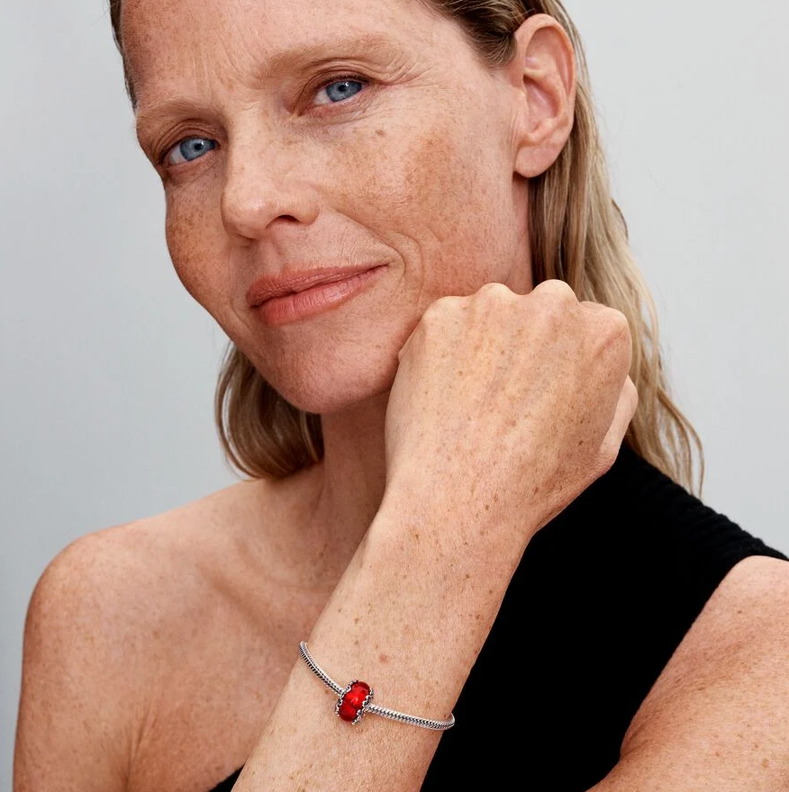 Pandora Jul muranoglass charm