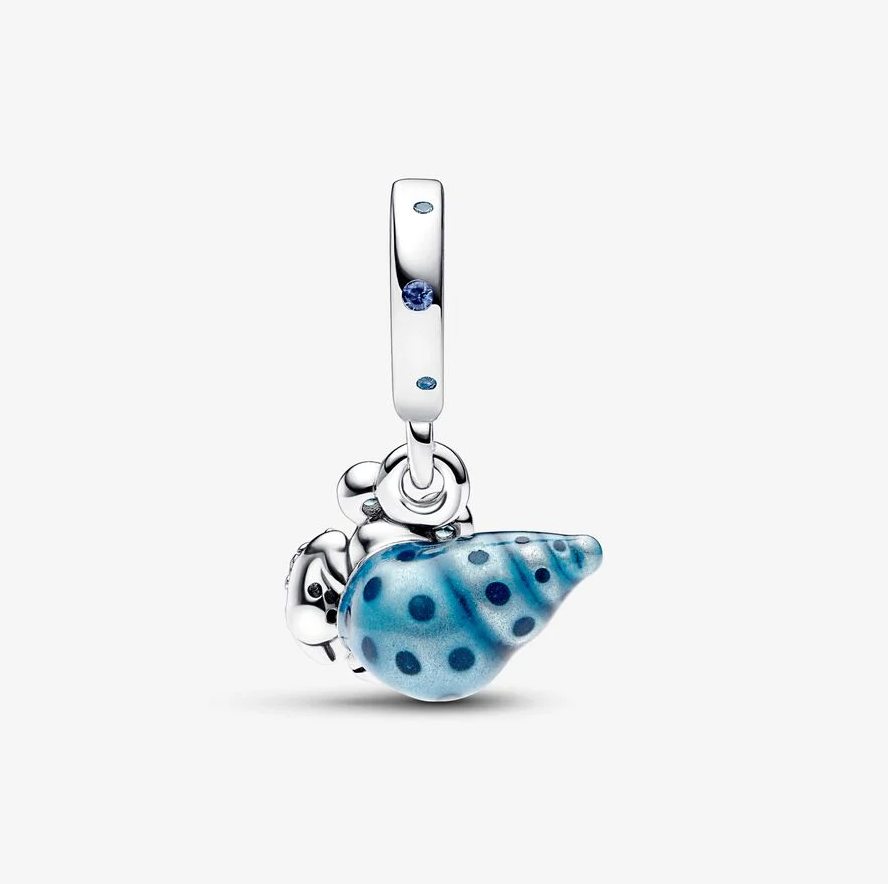 Pandora selvlysende eremittkreps charm