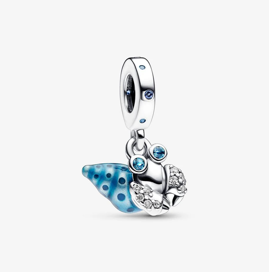 Pandora selvlysende eremittkreps charm