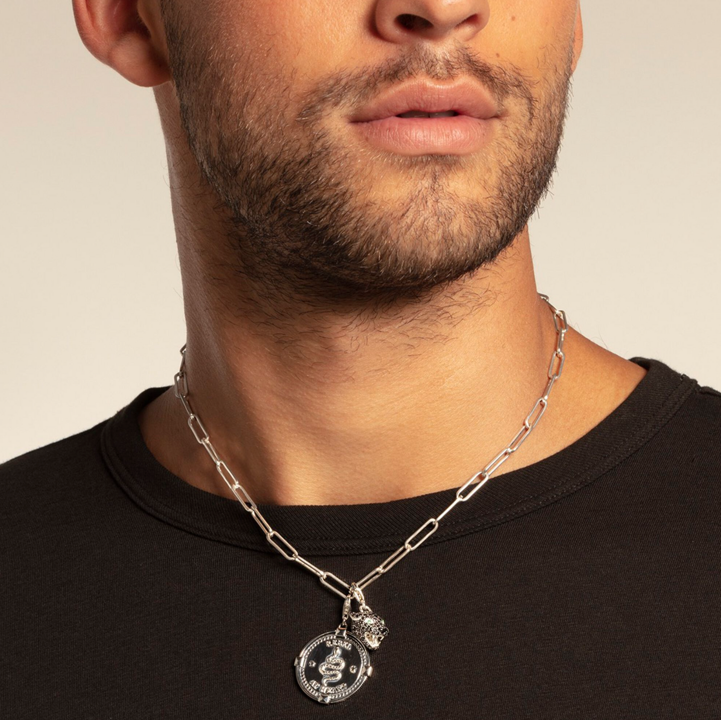 Thomas Sabo sort katt charm