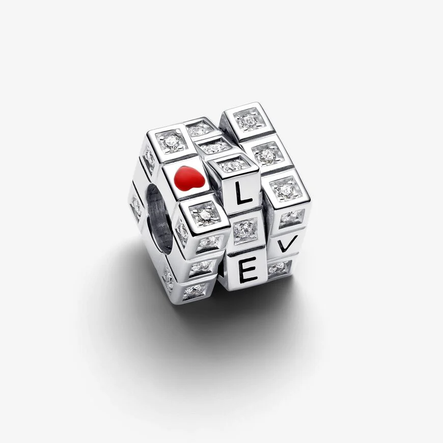 Pandora bevegelig leketøyskube charm