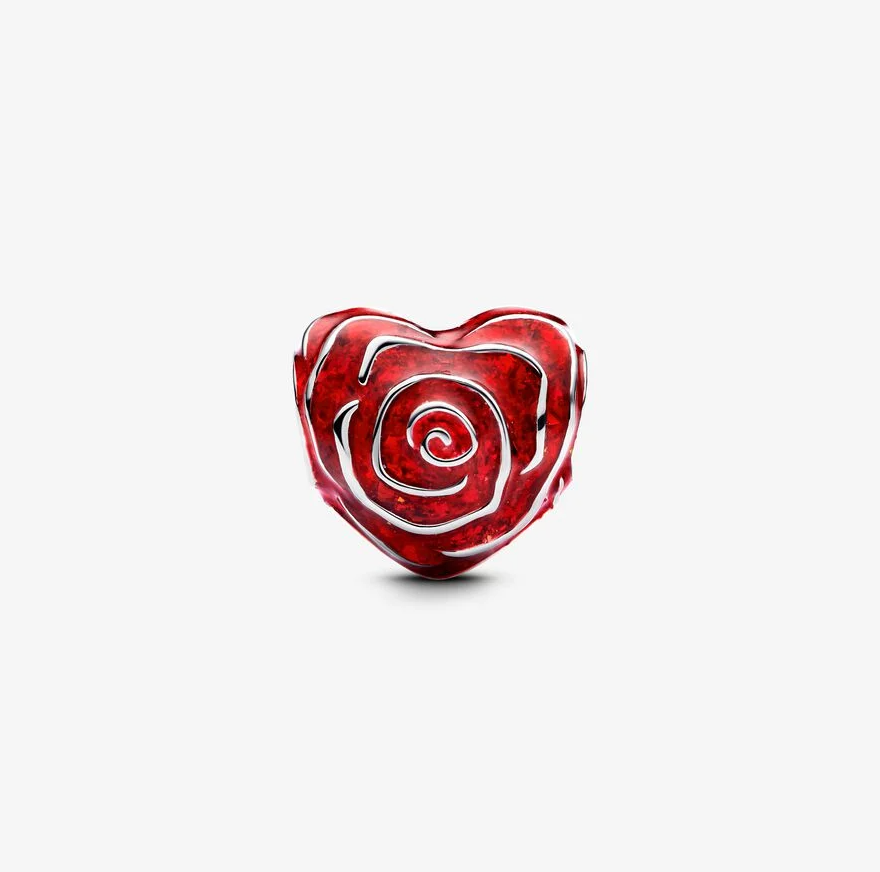 Pandora rose hjerte charm