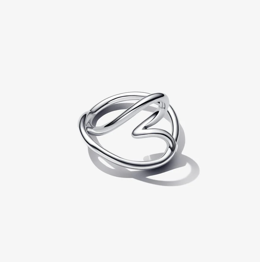 Pandora Essence organisk formet hjertering