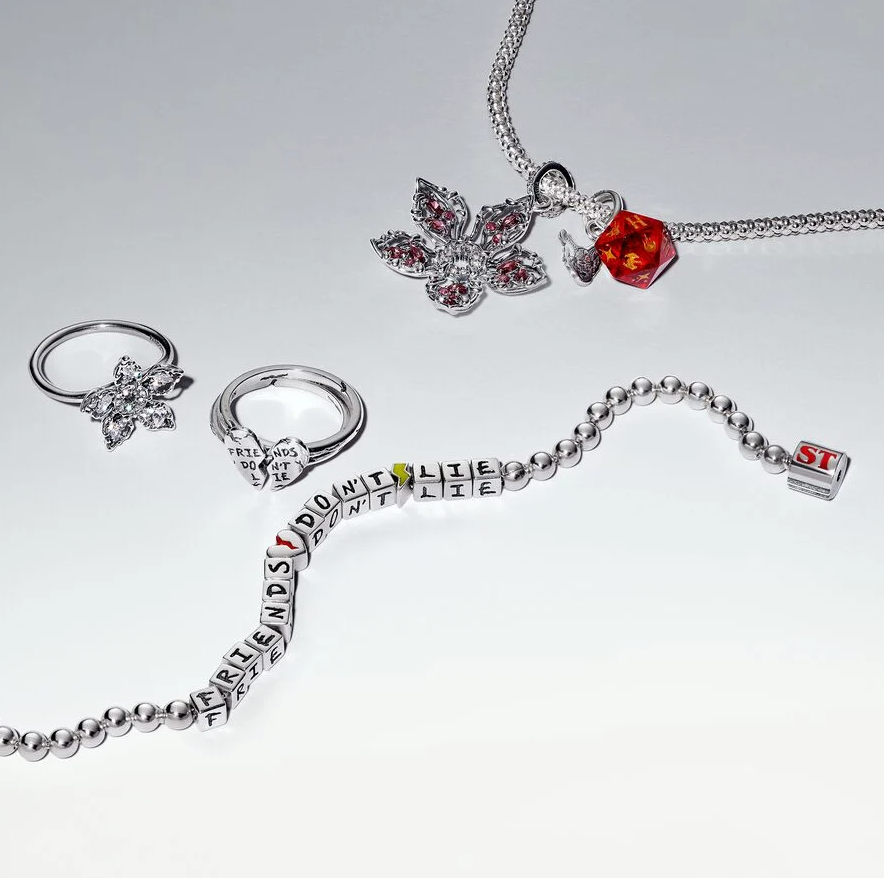 Pandora Stranger things "Friends don´t lie" delbar ring