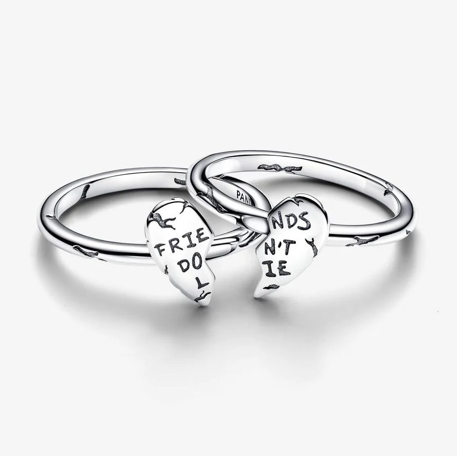 Pandora Stranger things "Friends don´t lie" delbar ring