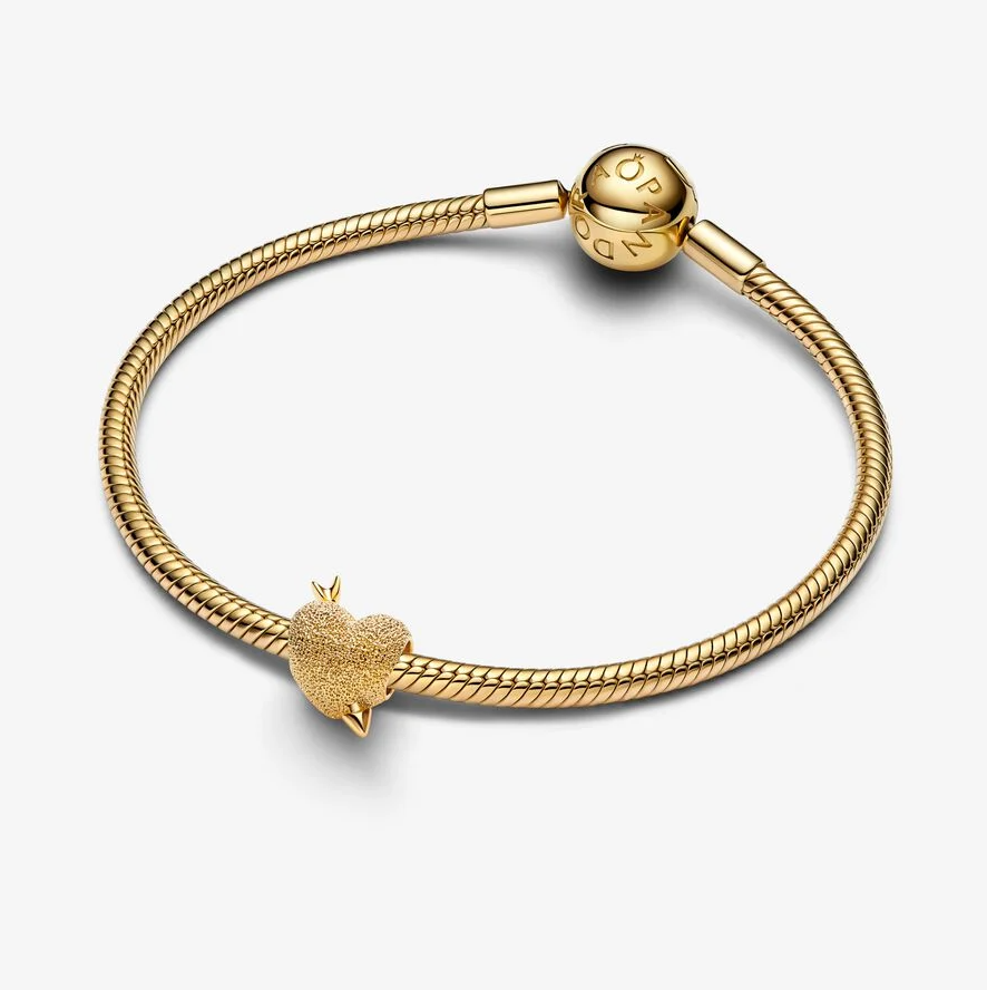 Pandora amor hjerte charm