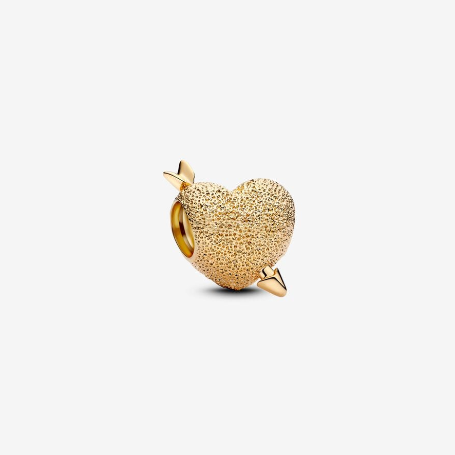 Pandora amor hjerte charm