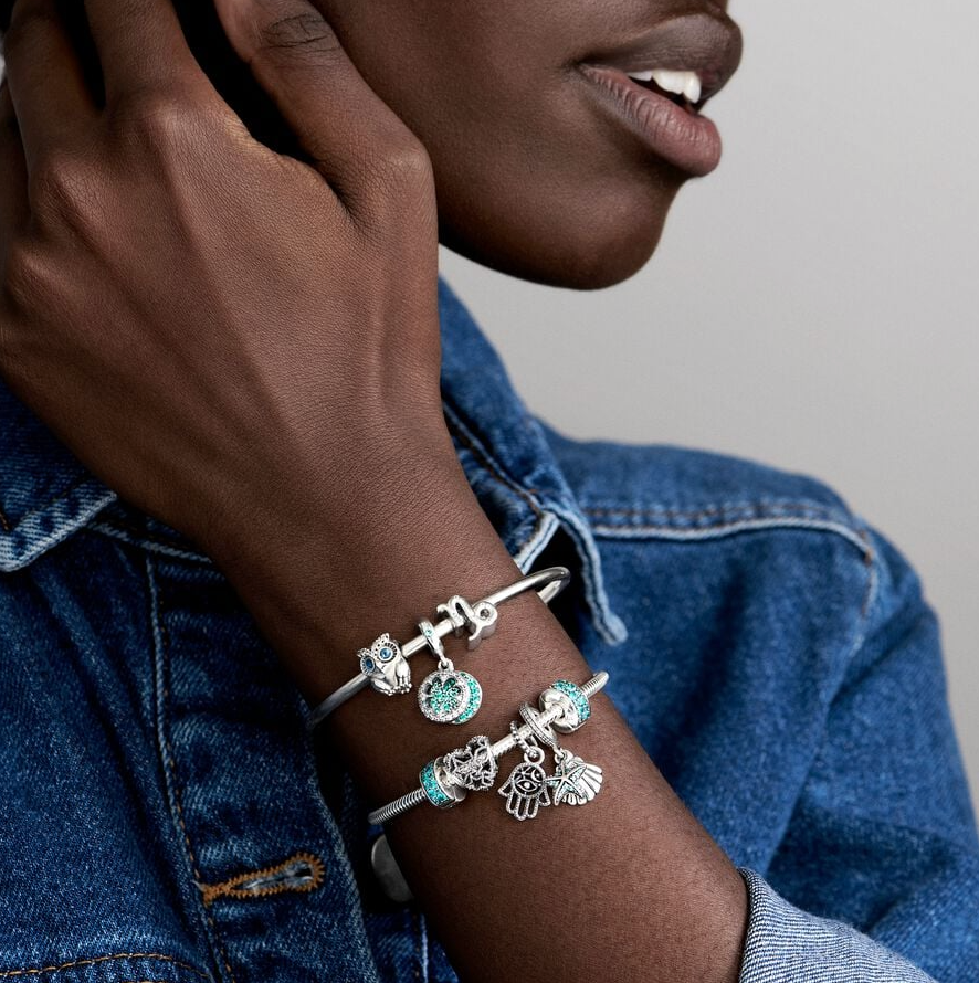 Pandora firkløver charm