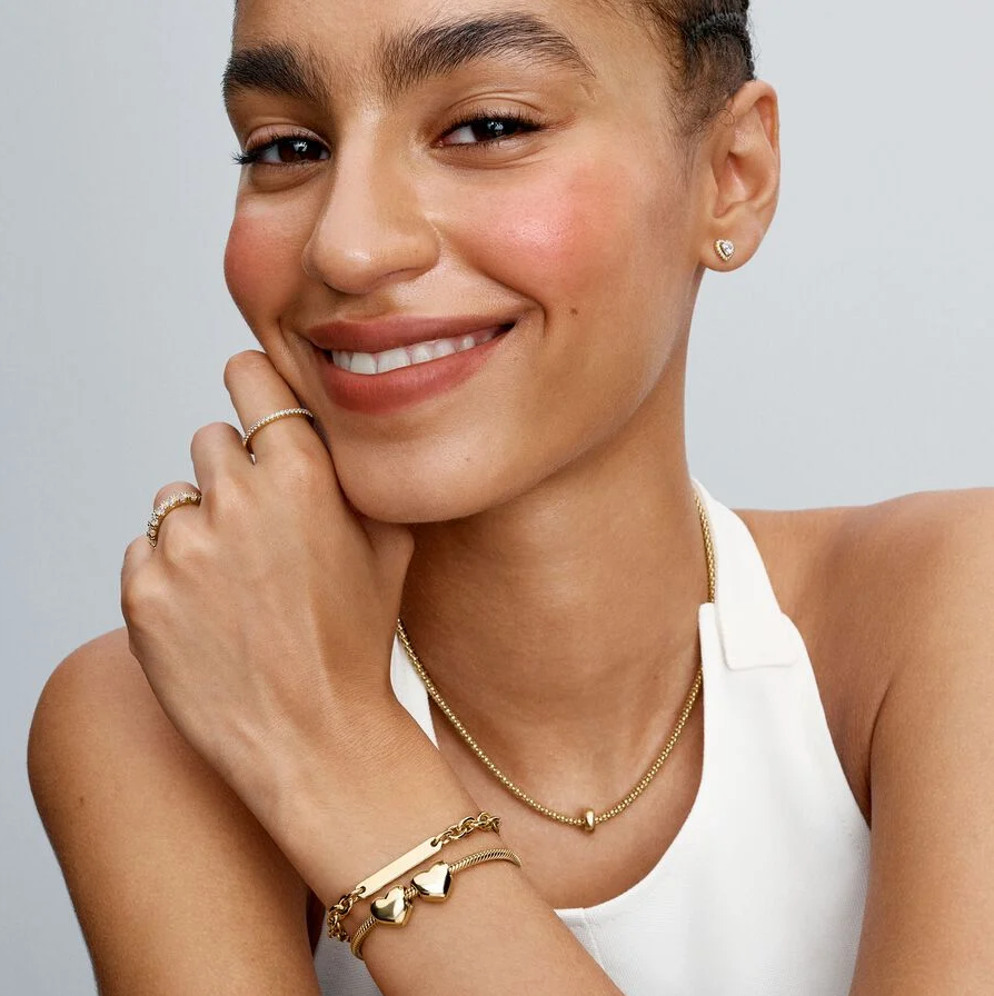 Pandora rund klemmecharm