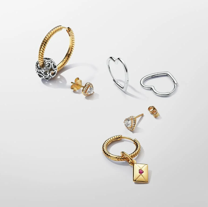 Pandora kjærlighetsbrev charm