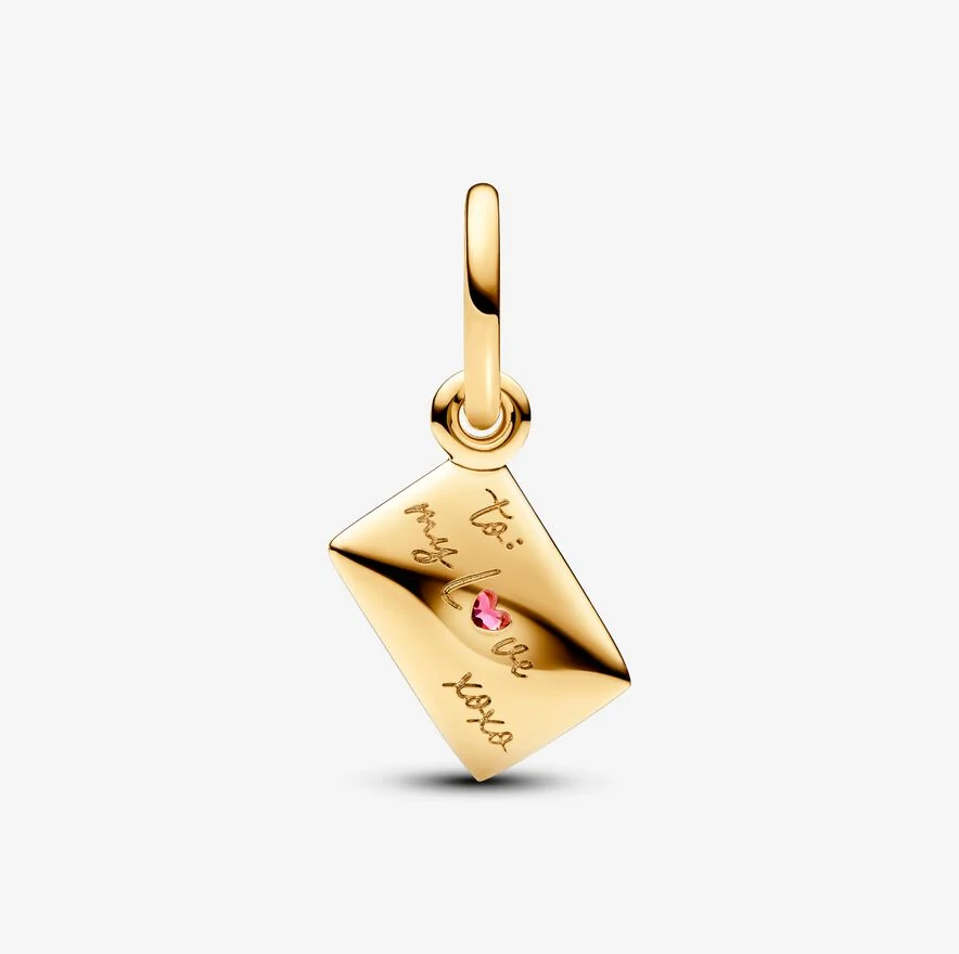 Pandora kjærlighetsbrev charm