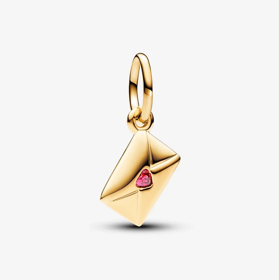Pandora kjærlighetsbrev charm