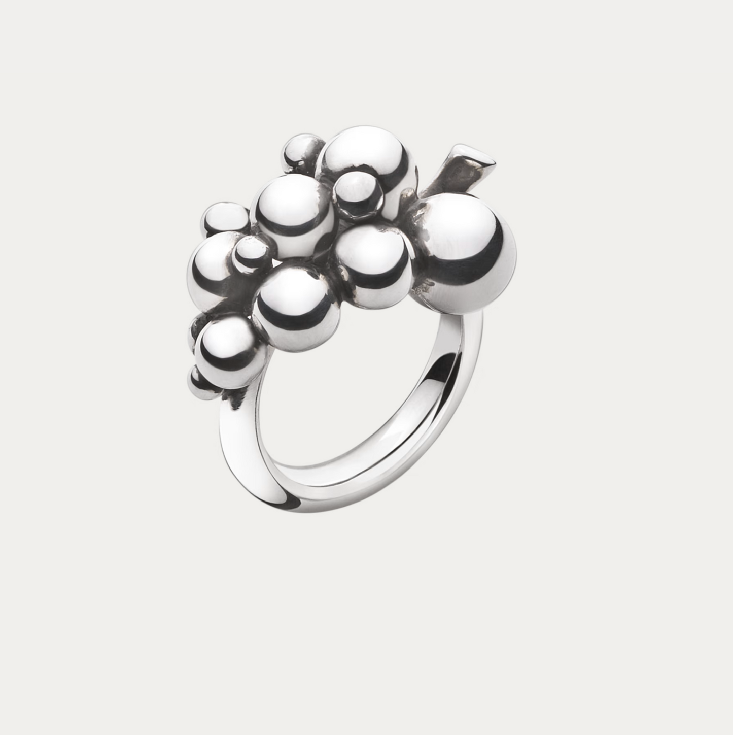 Georg Jensen Moonlight Grapes ring, liten
