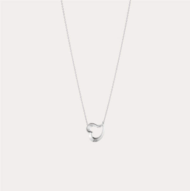 Georg Jensen Love leaf heart halskjede