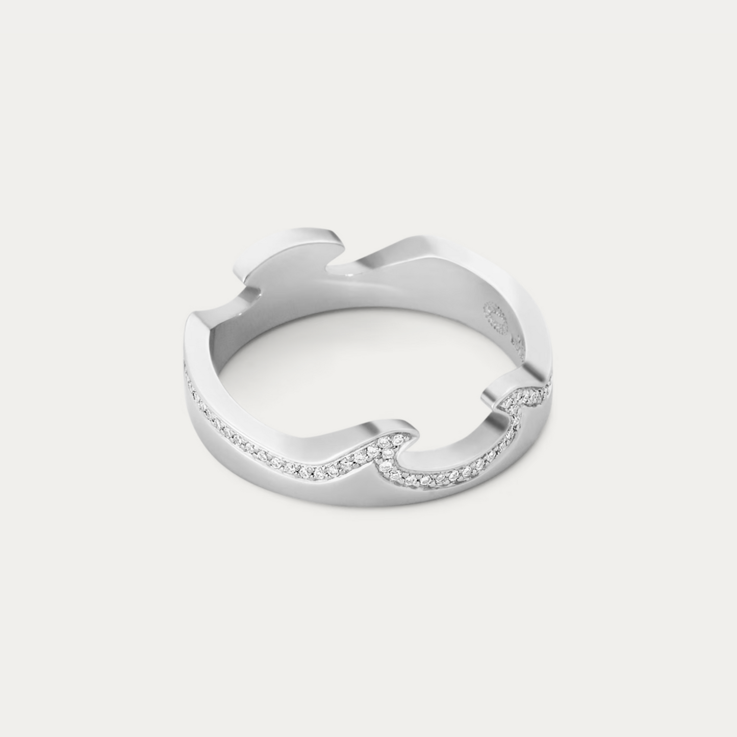 Georg Jensen Fusion endering med diamanter