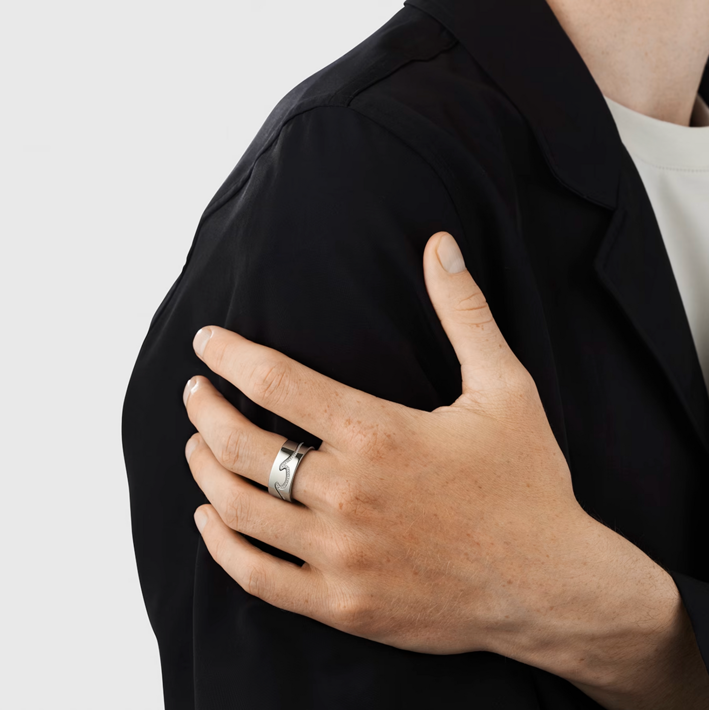 Georg Jensen Fusion endering med diamanter
