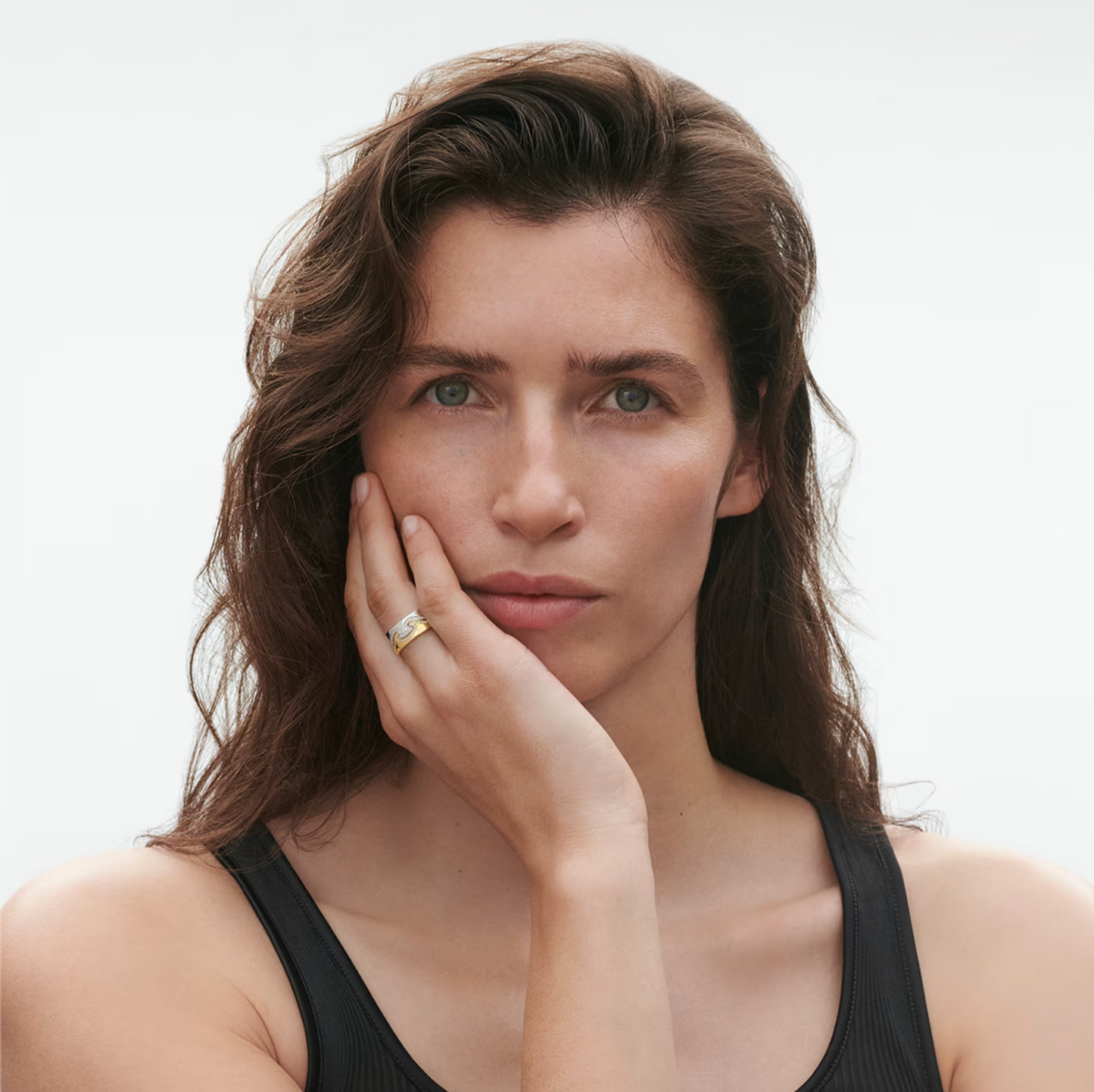 Georg Jensen Fusion endering med diamanter