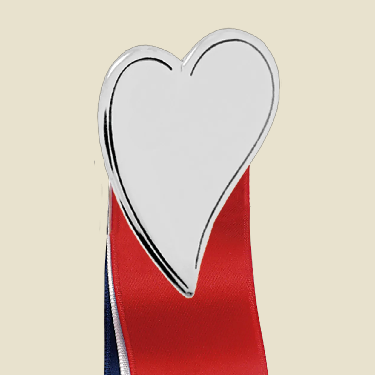 17. mai sløyfe med hjerte