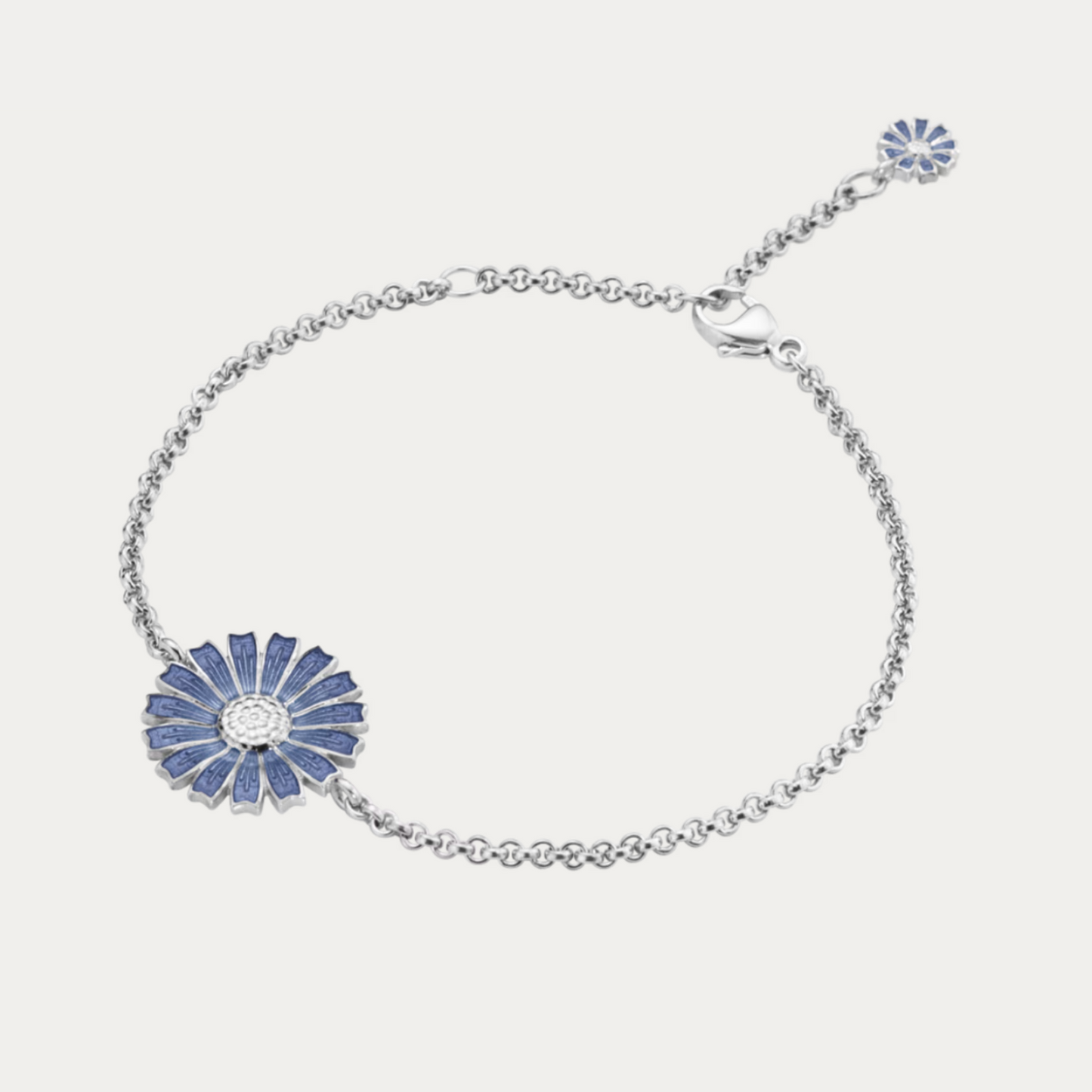 Georg Jensen Daisy blå armbånd