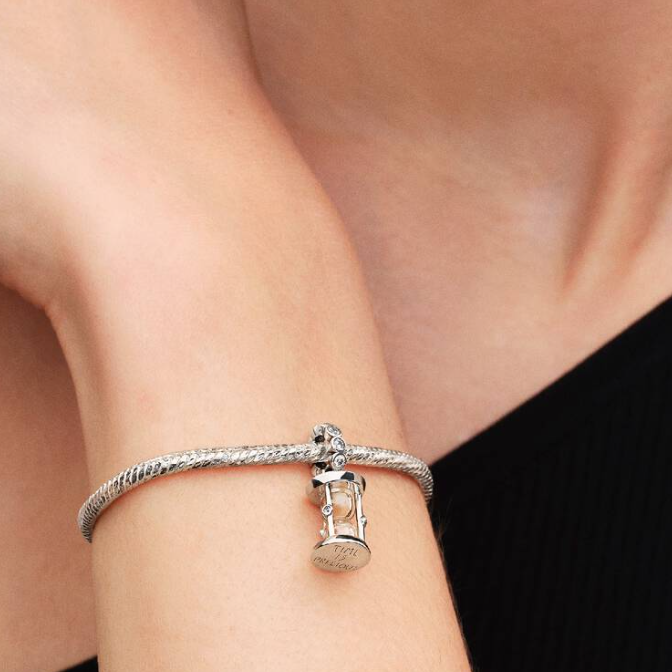 Pandora Timeglass hengende charm