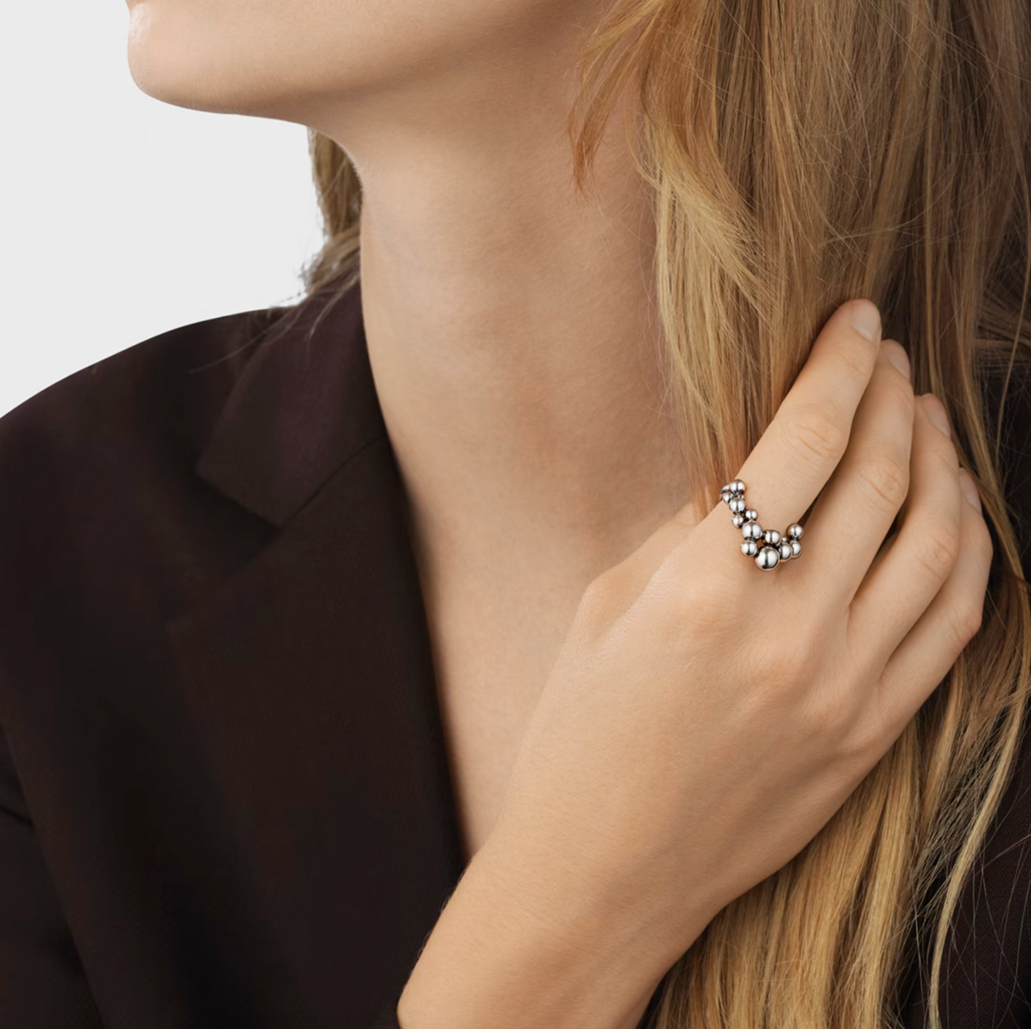 Georg Jensen Moonlight Grapes ring