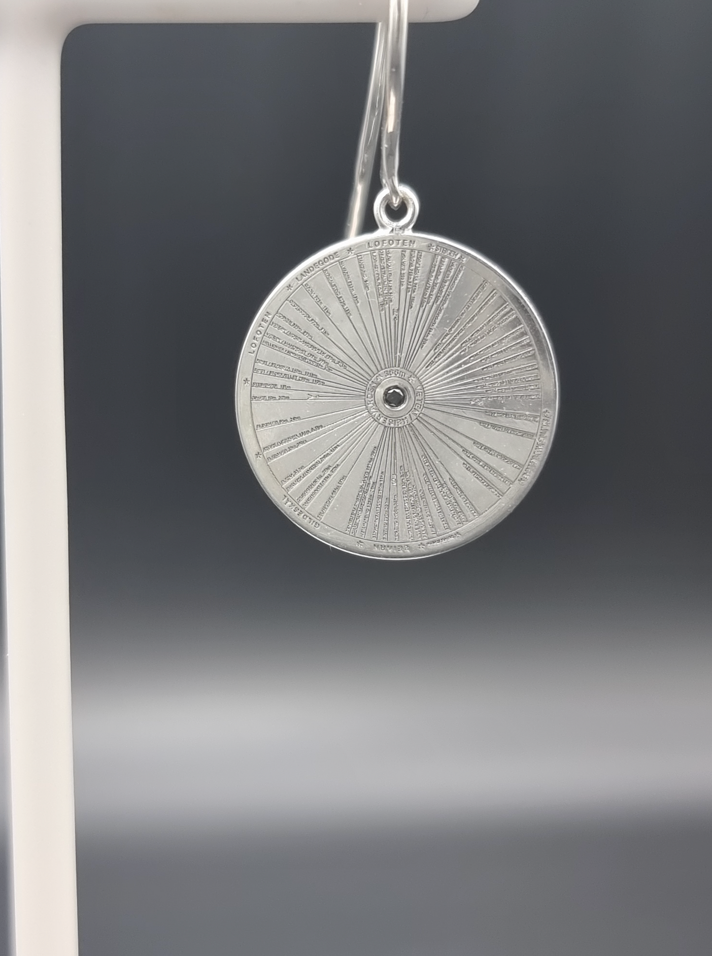 Keiservarden hengende ørepynt i sølv