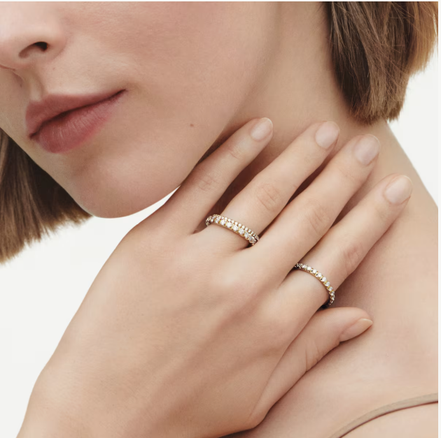 Georg Jensen Signature diamonds ring