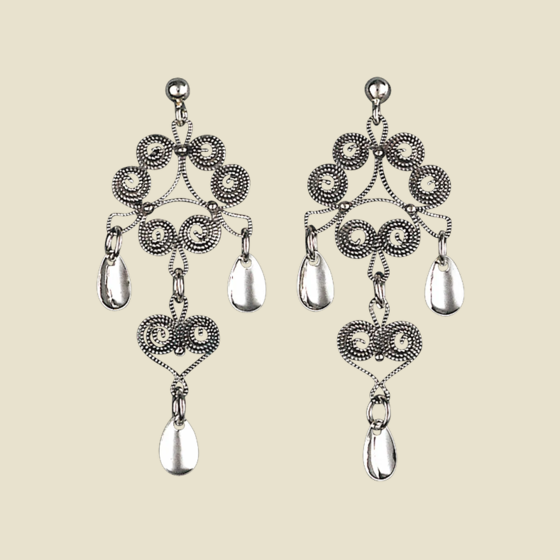 Ørepynt Nordland, oksidert- Sylvsmidja