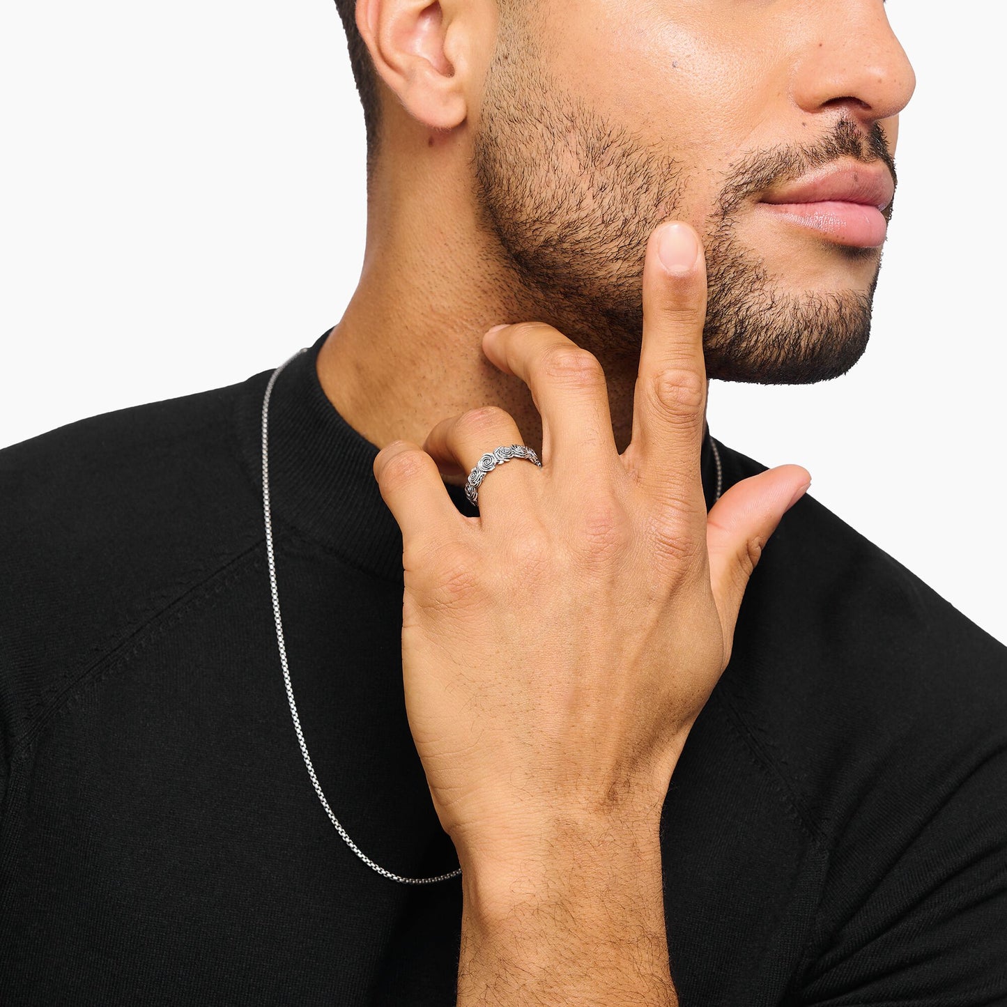 Thomas Sabo Midnight rose ring