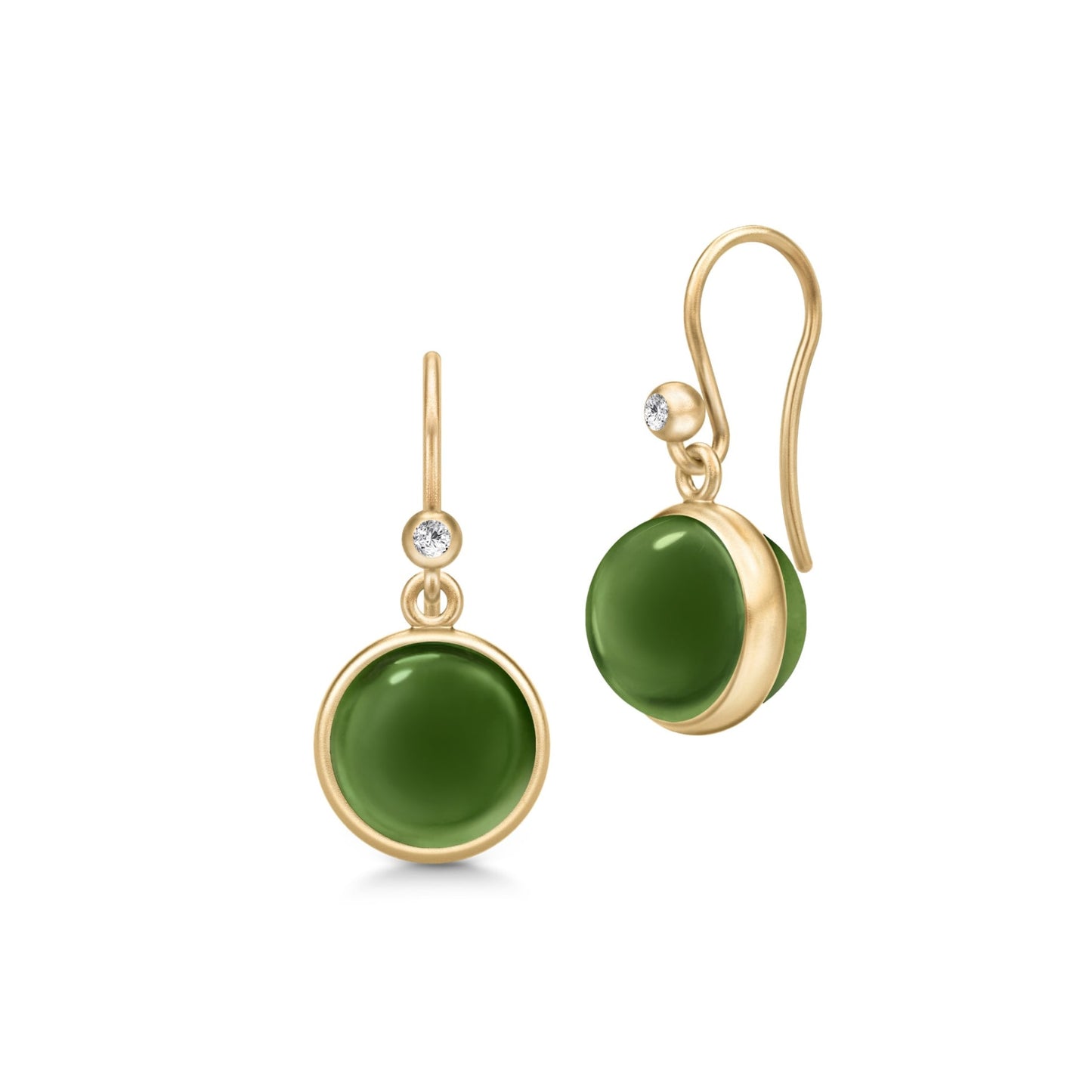 Julie Sandlau "Prime" ørepynt, Moss green