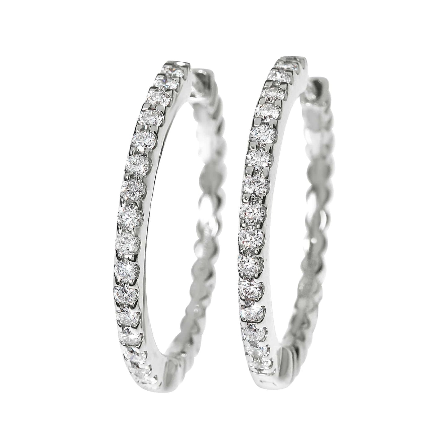 Diamantøreringer 0.60ct TW SI