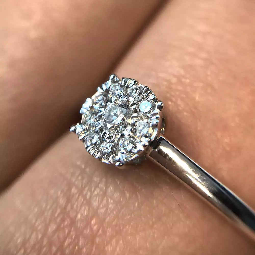 Diamantring "Victoria" 0.20ct TW SI