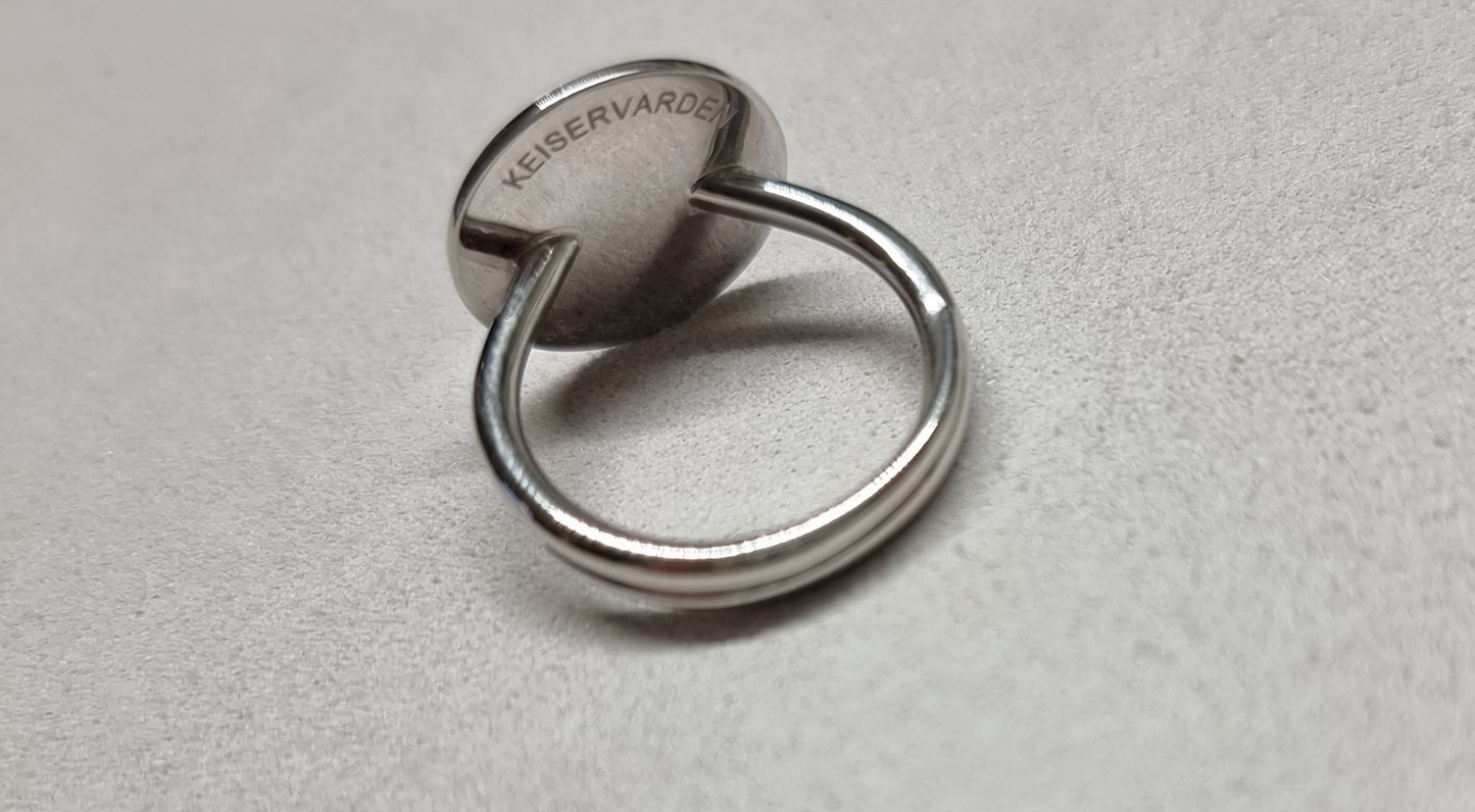 Keiservarden ring i sølv