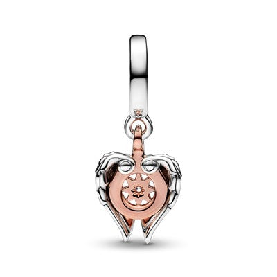 Pandora kompass og englevinger charm