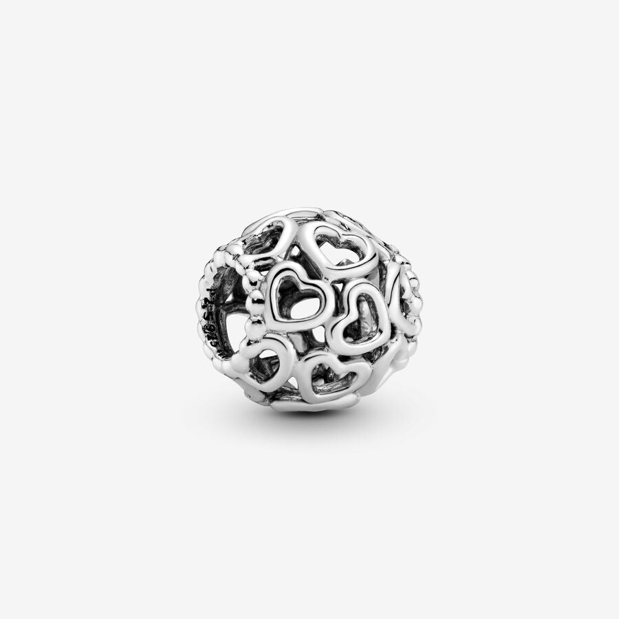 Pandora "hjerter overalt" charm