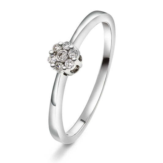 Diamantring 0.12ct TW SI