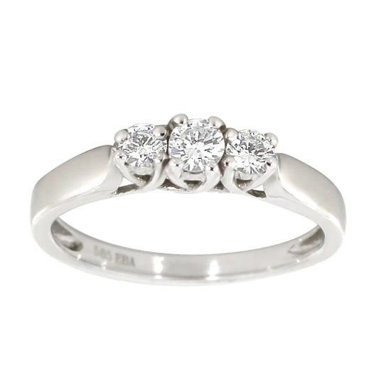 Diamantring "Trestens" 0.25ct TW SI