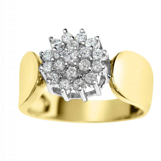 Diamantring "Rosett" 0.50ct TW SI