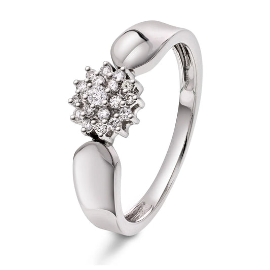 Diamantring "Rosett" 0,15ct TW SI