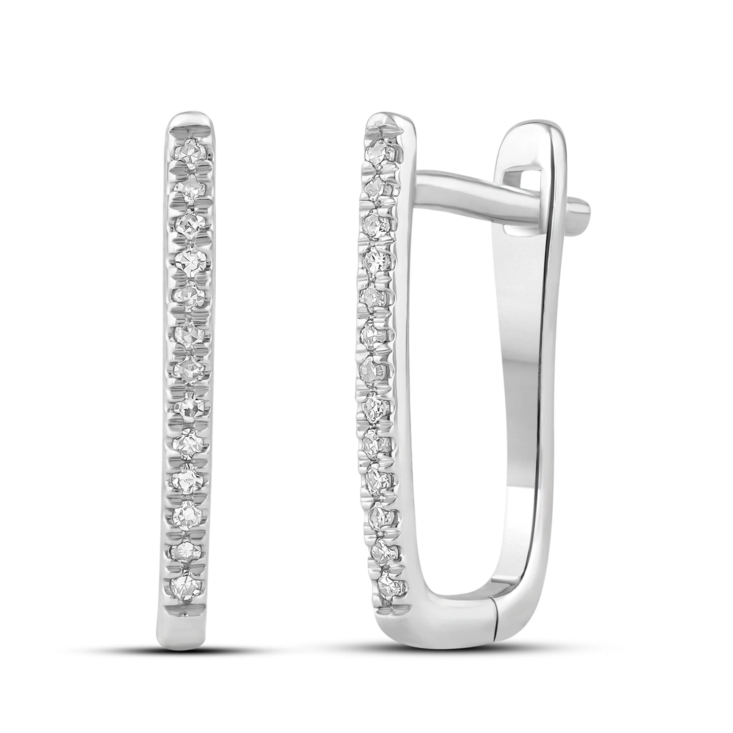 Diamantøreringer 0.12ct TW SI