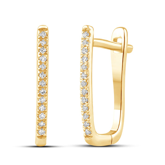 Diamantøreringer 0.12ct TW SI