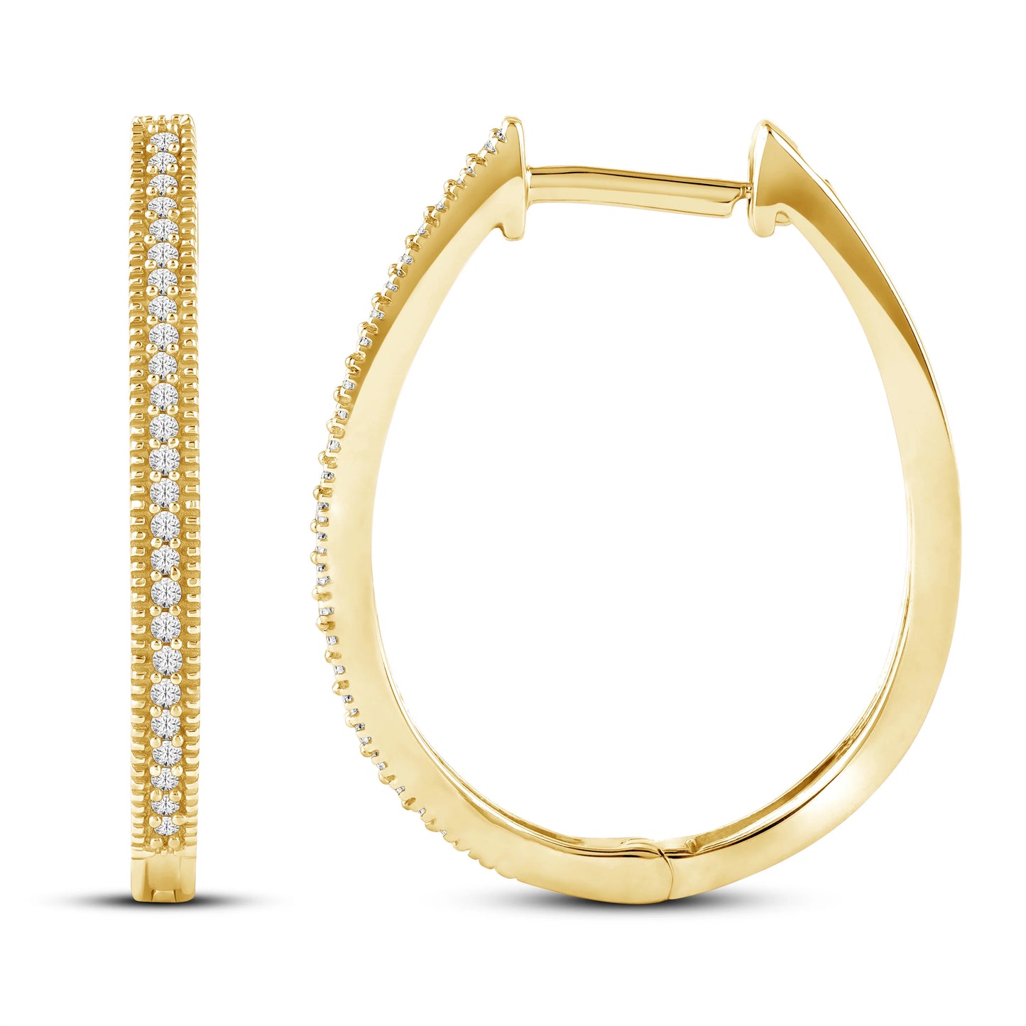 Diamantøreringer 0.20ct TW SI