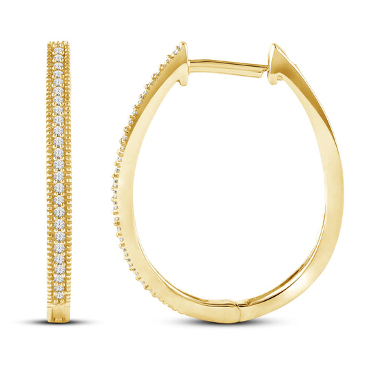 Diamantøreringer 0.20ct TW SI