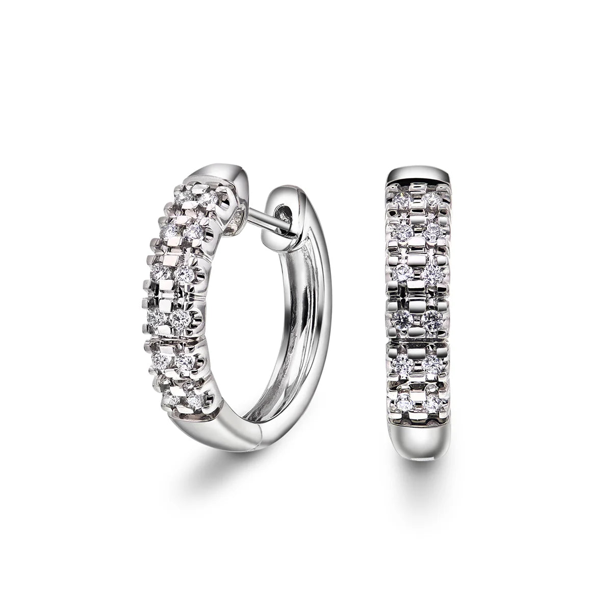 Diamantøreringer 0.24ct TW SI