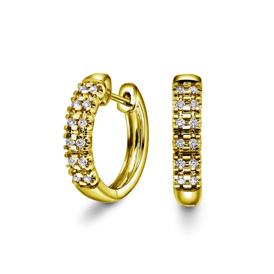 Diamantøreringer 0.24ct TW SI