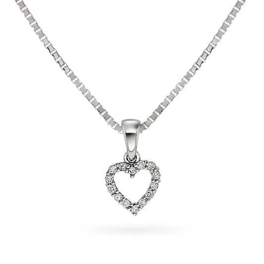 Diamanthjerte 0.12ct TW SI